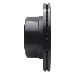 Dodge Ram 2500 Brake Rotor (1) - Rear Left - R1 Concepts - Drilled & Slotted - Black - `09-`25